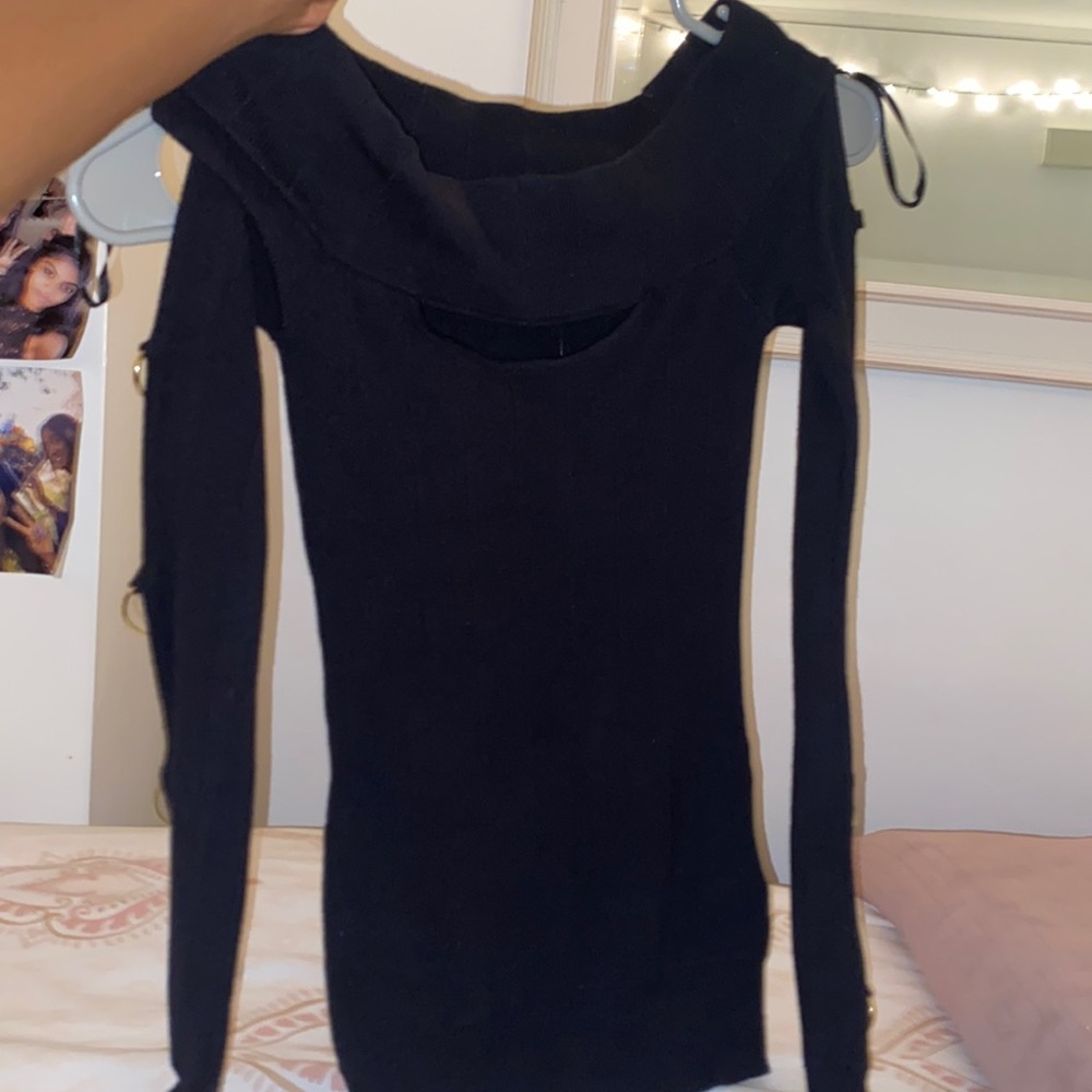 Guess by Los Angeles Top (Black) XS (can fit a small and a medium as well